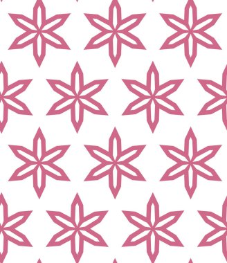 Geometrik şekilli kusursuz desen vektör çizimi