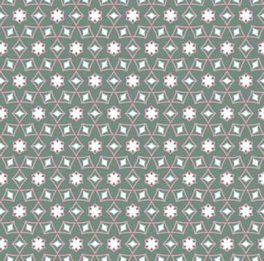 Geometrik şekilli kusursuz desen vektör çizimi