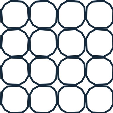 Geometrik şekilli kusursuz desen vektör çizimi