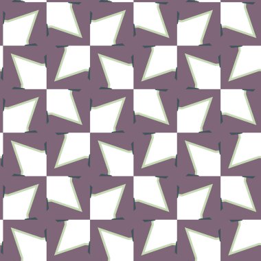 Geometrik şekilli kusursuz desen vektör çizimi