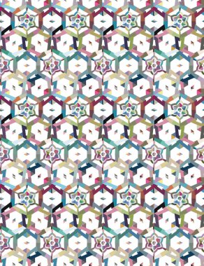 Kusursuz geometrik süs deseni. soyut arkaplan.