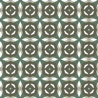 Geometrik şekilli kusursuz desen vektör çizimi