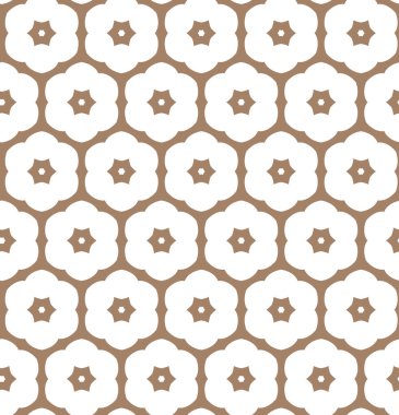 Geometrik şekilli kusursuz desen vektör çizimi