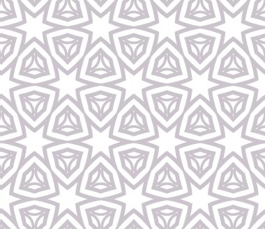 Geometrik şekilli kusursuz desen vektör çizimi