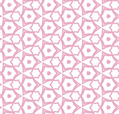 Geometrik şekilli kusursuz desen vektör çizimi