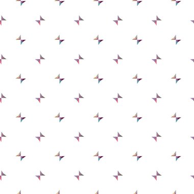 Geometrik şekilli kusursuz desen vektör çizimi