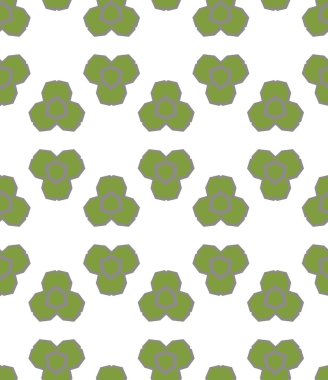 Geometrik şekilli kusursuz desen vektör çizimi