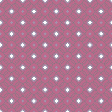 Geometrik şekilli kusursuz desen vektör çizimi