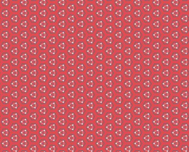 Geometrik şekilli kusursuz desen vektör çizimi