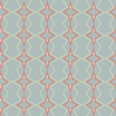 Geometrik şekilli kusursuz desen vektör çizimi