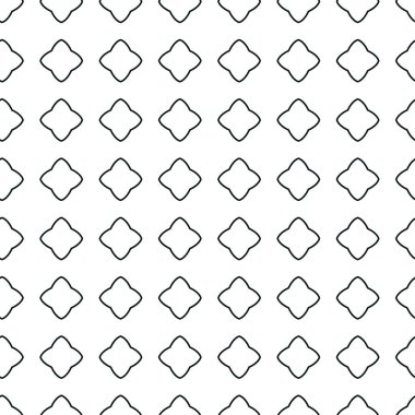 Geometrik şekilli kusursuz desen vektör çizimi