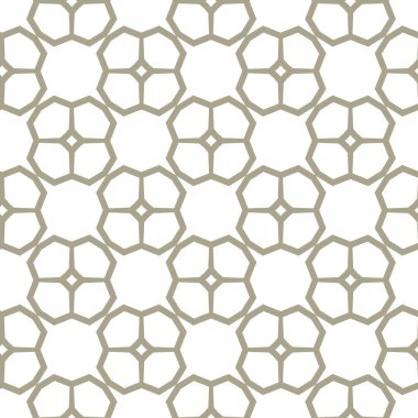 Geometrik şekilli kusursuz desen vektör çizimi