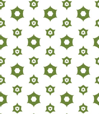 Geometrik şekilli kusursuz desen vektör çizimi