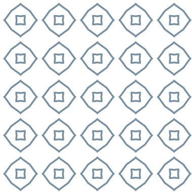 Geometrik şekilli kusursuz desen vektör çizimi