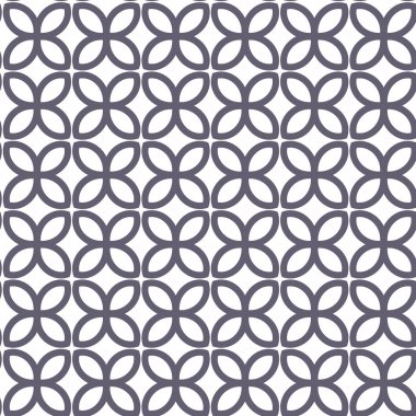 Geometrik şekilli kusursuz desen vektör çizimi