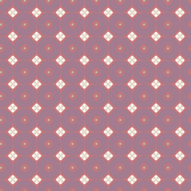 Geometrik şekilli kusursuz desen vektör çizimi