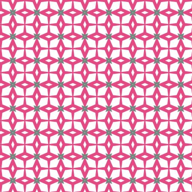 Geometrik şekilli kusursuz desen vektör çizimi