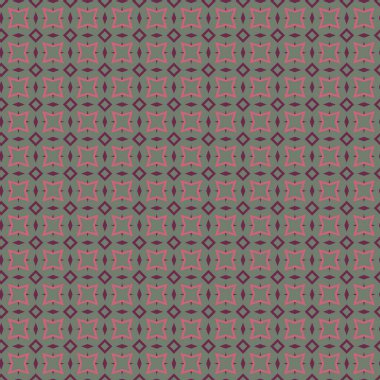 Geometrik şekilli kusursuz desen vektör çizimi