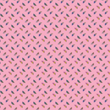 Geometrik şekilli kusursuz desen vektör çizimi