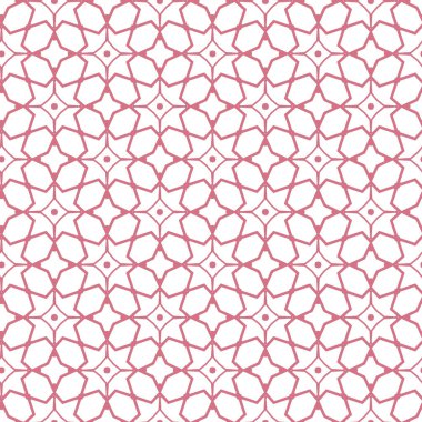 Geometrik şekilli kusursuz desen vektör çizimi