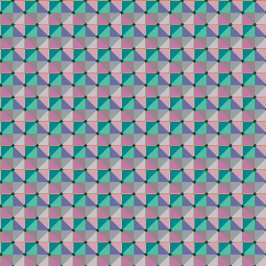 Geometrik şekilli kusursuz desen vektör çizimi