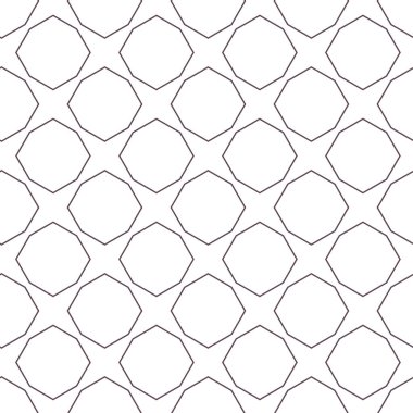 Geometrik şekilli kusursuz desen vektör çizimi