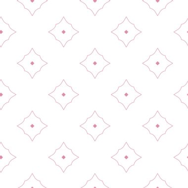 Geometrik şekilli kusursuz desen vektör çizimi