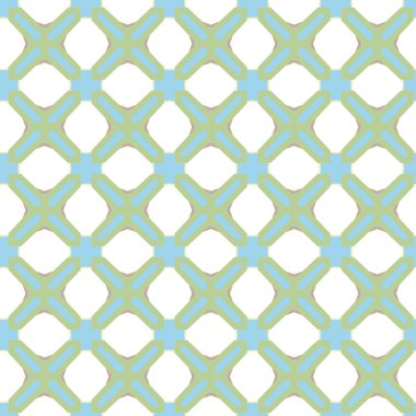 Geometrik şekilli kusursuz desen vektör çizimi