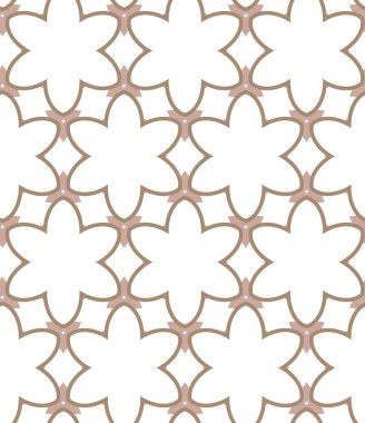 Geometrik şekilli kusursuz desen vektör çizimi