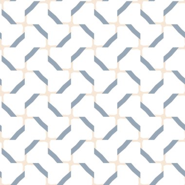 Geometrik şekilli kusursuz desen vektör çizimi