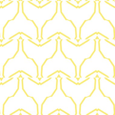 Geometrik şekilli kusursuz desen vektör çizimi