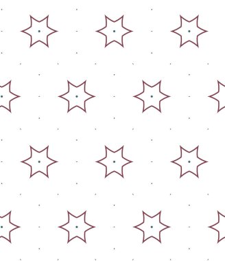 Geometrik şekilli kusursuz desen vektör çizimi