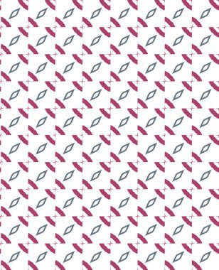 Geometrik şekilli kusursuz desen vektör çizimi