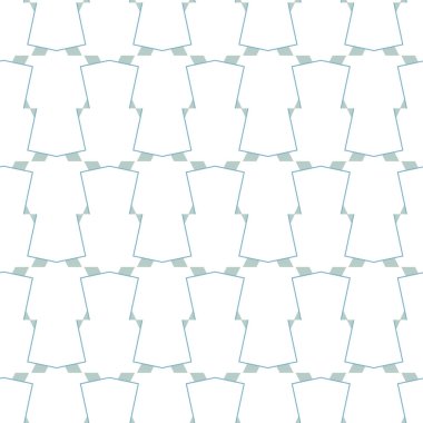 Geometrik şekilli kusursuz desen vektör çizimi