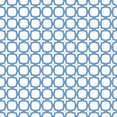 Geometrik şekilli kusursuz desen vektör çizimi