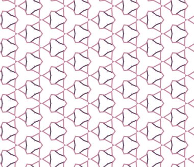 Geometrik şekilli kusursuz desen vektör çizimi