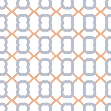 Geometrik şekilli kusursuz desen vektör çizimi