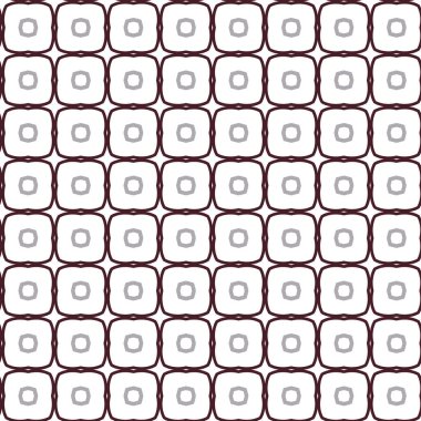 Geometrik şekilli kusursuz desen vektör çizimi