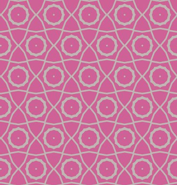 Geometrik şekilli kusursuz desen vektör çizimi