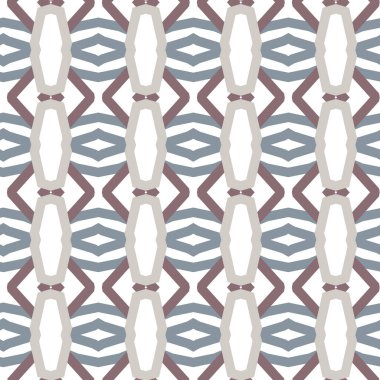 Geometrik şekilli kusursuz desen vektör çizimi