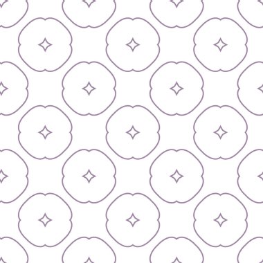 Geometrik şekilli kusursuz desen vektör çizimi