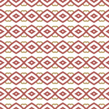 Geometrik şekilli kusursuz desen vektör çizimi