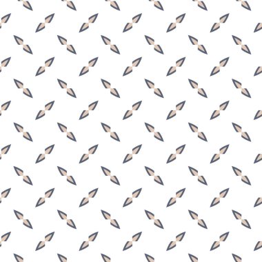 Geometrik şekilli kusursuz desen vektör çizimi