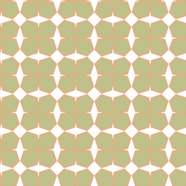 Geometrik şekilli kusursuz desen vektör çizimi