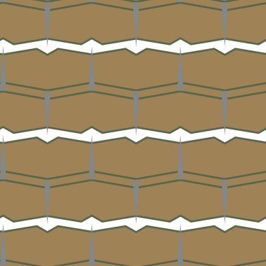 Geometrik şekilli kusursuz desen vektör çizimi