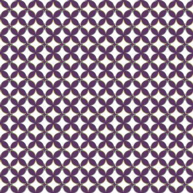 Geometrik şekilli kusursuz desen vektör çizimi