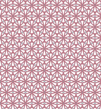 Geometrik şekilli kusursuz desen vektör çizimi