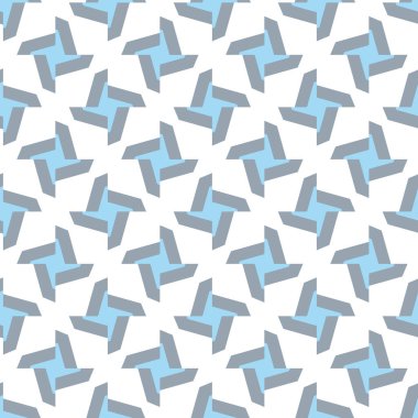 Geometrik şekilli kusursuz desen vektör çizimi