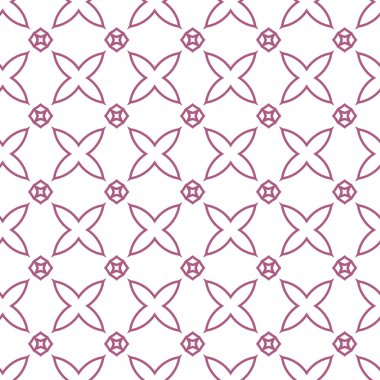 Geometrik şekilli kusursuz desen vektör çizimi