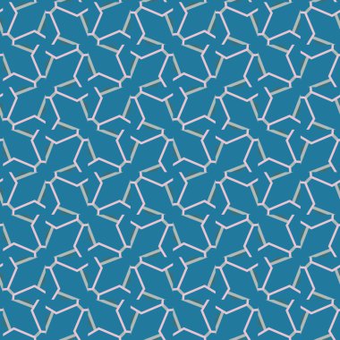 Geometrik şekilli kusursuz desen vektör çizimi